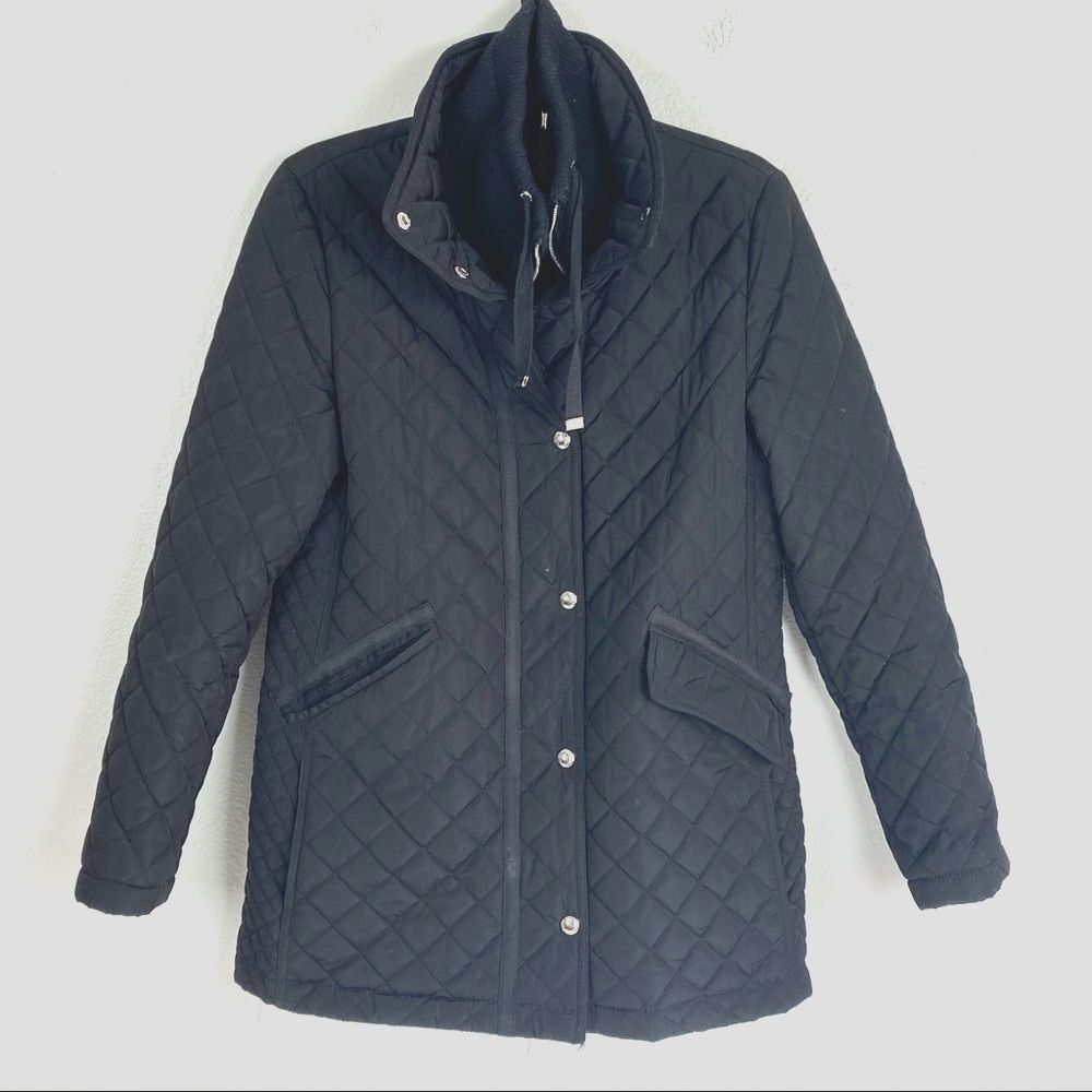 Calvin Klein Quilted Winter Zip Up Coat
